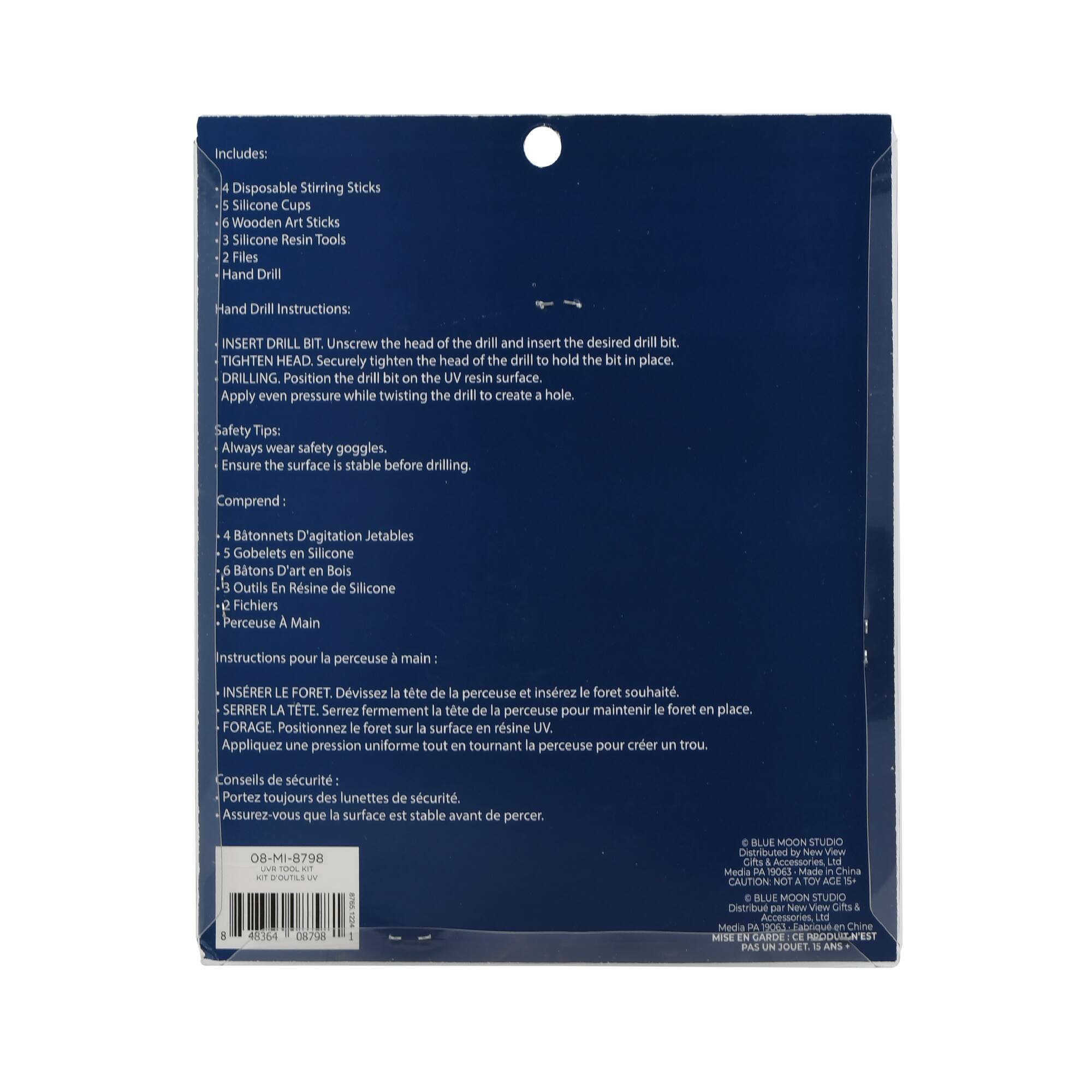 Blue Moon Studio™ UV Resin Craft Resin Tool Kit
